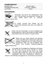 Preview for 6 page of ICQN KR-103L-46 BC Instruction Manual