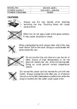 Предварительный просмотр 49 страницы ICQN KR-103L-46 BC Instruction Manual