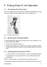 Preview for 16 page of ICS Schneider Messtechnik Snap 41 Instruction Manual And Safety Information