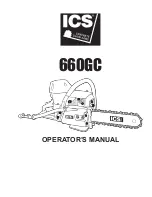 ICS 660GC Operator'S Manual preview