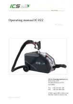 Preview for 1 page of ICS IC 022 Operating Manual