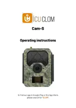 Предварительный просмотр 14 страницы ICU CLOM CAM S Quick Start Manual