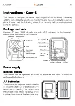 Preview for 15 page of ICU CLOM CAM S Quick Start Manual