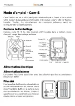 Preview for 25 page of ICU CLOM CAM S Quick Start Manual