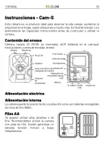 Предварительный просмотр 35 страницы ICU CLOM CAM S Quick Start Manual