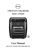 Preview for 1 page of iCucina AF9204S User Manual