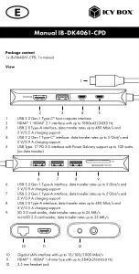 Preview for 6 page of Icy Box IB-DK4061-CPD Manual