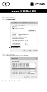 Preview for 15 page of Icy Box IB-DK4061-CPD Manual