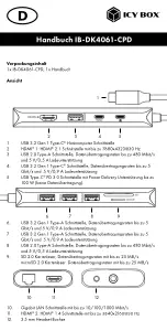 Preview for 19 page of Icy Box IB-DK4061-CPD Manual