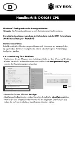 Preview for 24 page of Icy Box IB-DK4061-CPD Manual