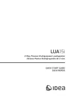 Idea LUA15i Quick Start Manual preview