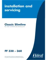 Ideal Boilers Classic FF 360 Installation And Servicing preview