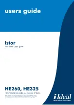 Ideal Boilers istor HE260 User Manual preview