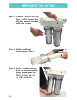 Preview for 10 page of IDEAL H2O Classic Series Setup And Maintenance Manual