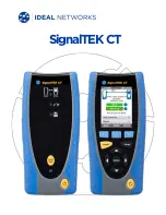 IDEAL Networks SignalTEK CT Quick Reference Manual предпросмотр