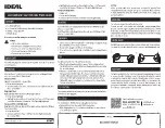 Preview for 1 page of Ideal Security 636V2 Instruction Manual