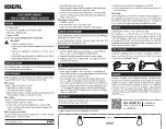 Preview for 2 page of Ideal Security 636V2 Instruction Manual