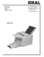 IDEAL 8305 Operating Instructions Manual preview