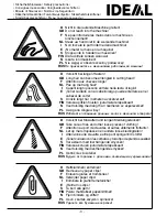 Preview for 3 page of IDEAL 8305 Operating Instructions Manual