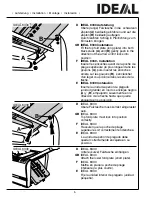 Preview for 5 page of IDEAL 8330 Operating Instructions Manual