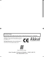 Preview for 48 page of IDEAL F80 Installation And Servicing