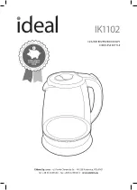 IDEAL IK1102 Manual preview