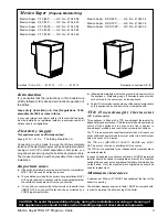 Preview for 3 page of IDEAL Mexico Super RS 3/60P User Manual