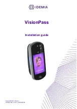 Preview for 1 page of Idemia VisionPass Installation Manual