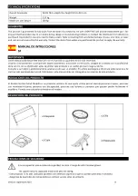 Предварительный просмотр 8 страницы identités SARDINIA Instruction Manual