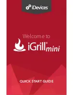 Предварительный просмотр 1 страницы iDevices IGRILL MINI Quick Start Manual