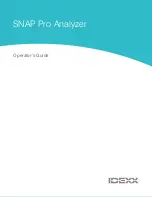 Idexx SNAP Pro Operator'S Manual preview