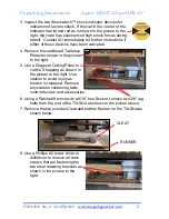 Preview for 3 page of idi Aspect 100-4T G3 Unpacking Instructions