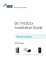 Idis DC-TH Series Installation Manual preview