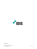 Предварительный просмотр 86 страницы Idis DR-6100 Series Operation Manual