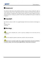 Preview for 3 page of iDPRT iT4B User Manual