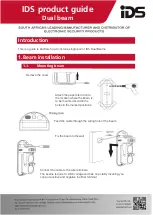 IDS Dual Product Manual preview