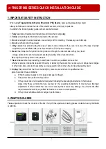 Предварительный просмотр 2 страницы IDTECK Star FINGER006 Quick Installation Manual