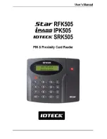 IDTECK Star RFK505 User Manual preview