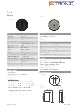 Preview for 3 page of iDTRONIC ID Lock 5000 Manual