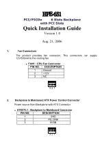 IEI Technology HPE-6S1 Quick Installation Manual preview