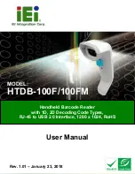 Предварительный просмотр 1 страницы IEI Technology HTDB-100F User Manual