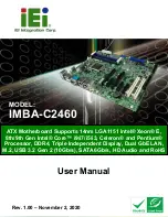 IEI Technology IMBA-C2460 User Manual preview