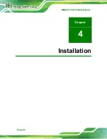 Предварительный просмотр 70 страницы IEI Technology IMBA-H110 User Manual