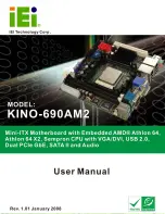 IEI Technology KINO-690AM2 User Manual предпросмотр