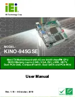 IEI Technology KINO-945GSE User Manual preview