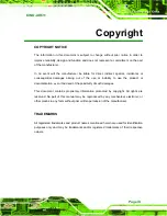 Preview for 3 page of IEI Technology KINO-AH611 User Manual