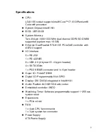 Preview for 2 page of IEI Technology KINO-AH612 Quick Installation Manual