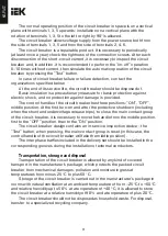 Preview for 9 page of IEK BA88-32 Instructions Manual