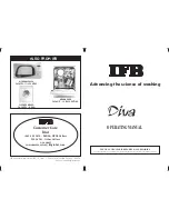 Preview for 1 page of IFB Diva Operating Manual