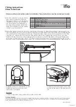 Preview for 2 page of iflo Rhea Installation Instructions